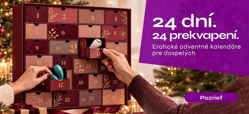 24 dní, 24 prekvapení: adventné kalendáre so sex toys pre dospelých | SexShop Slovensko Desirel.sk