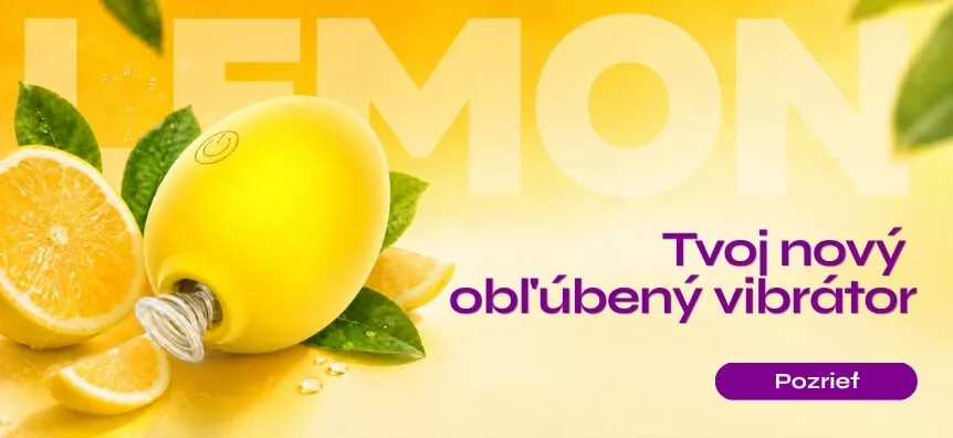 Engily Ross Lemon - vlnitý vibračný klitorálny stimulátor s citrónovou príchuťou | SexShop Slovensko Desirel.sk 