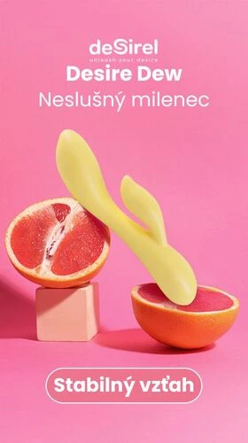 Desirel Desire Dew - inteligentný vibrátor s klitorisom (žltý) | Desirel Sex shop Slovensko