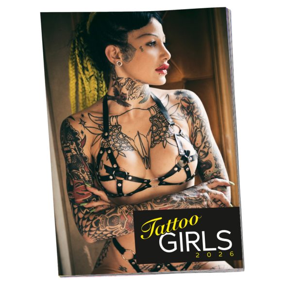Tattoo Girls - Tetovaný ženský kalendár - 2026 (10ks)