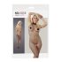 NO:XQSE - Bodystocking s ramienkami na krk - M/L