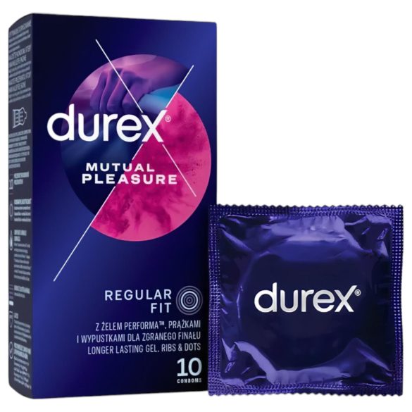 Durex Mutual Pleasure - oneskorovacie kondómy (10ks)