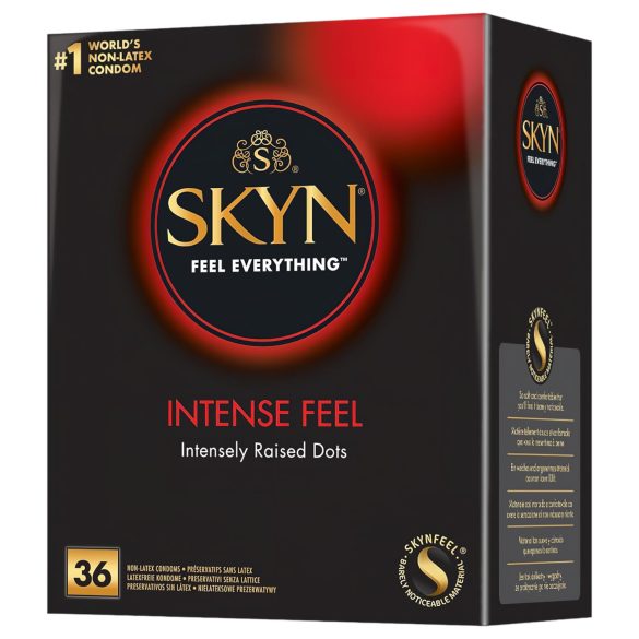 Manix SKYN Intense Fell - vegán latex-free kondóm - 36 ks