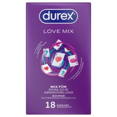 Durex Love Mix - balíček kondómov - 18 ks
