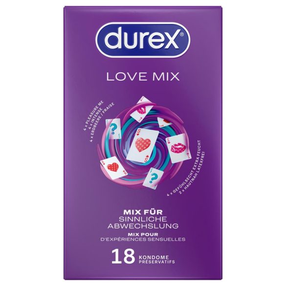 Durex Love Mix - balenie kondómov (18 ks)