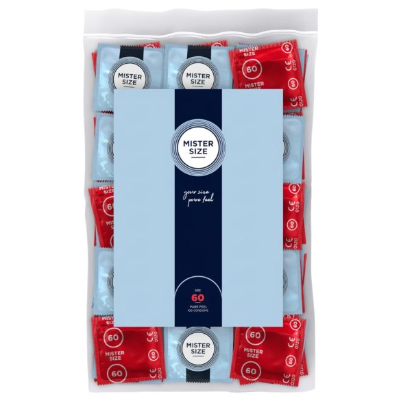 Mister Size - prezervatív tenký - 60 mm - balenie 100 ks