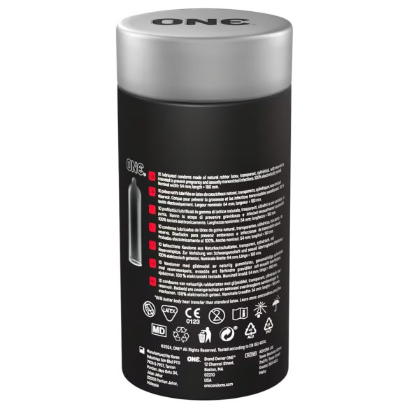 ONE - kondómy - extra tenké grafénové - 12 ks