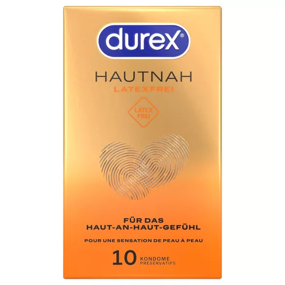 Durex Hautnah - latexový kondóm - bez latexu - 10 ks