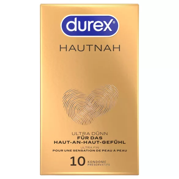 Durex Hautnah - ultra tenké kondómy - 10 ks