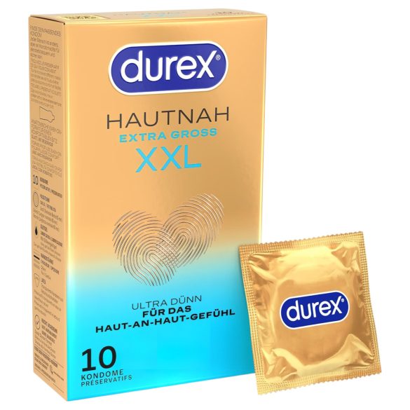 Durex Tesný Kontakt - extra veľké kondómy (10 ks)