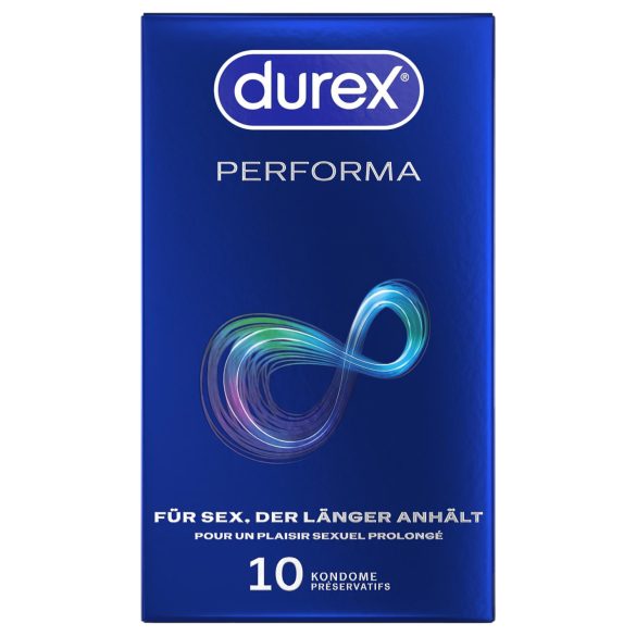 Durex Performa - kondóm pre oddialenie ejakulácie - 10 ks