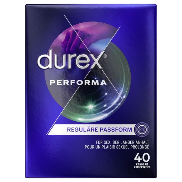 Durex Performa - prezervatív na oddialenie ejakulácie - 40 ks