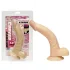 NMC - realistický ohýbaný dildo - 19 cm - telová farba