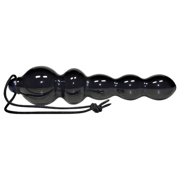 You2Toys Black Jack - análny korálkový dildo - čierny