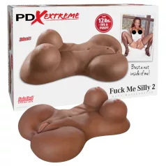   Pipedream Fuck Me Silly Sista - hnedý ženský trup masturbátor (5,7 kg)