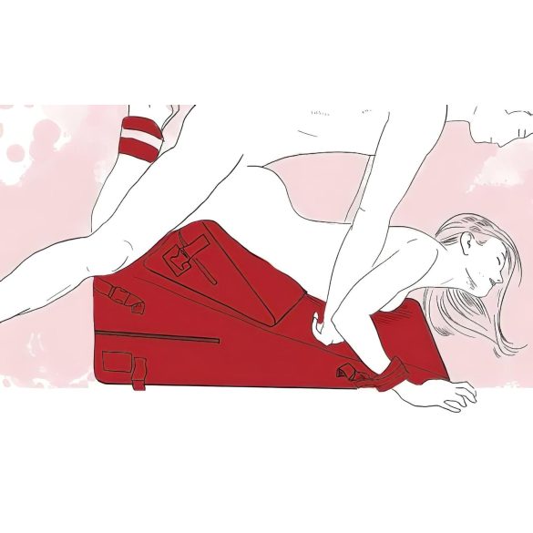 Liberator - erotický vankúš set - čierny