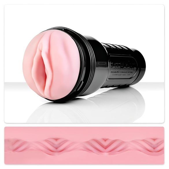 Fleshlight - masturbátor vagina - vírivé vnútro - ružová