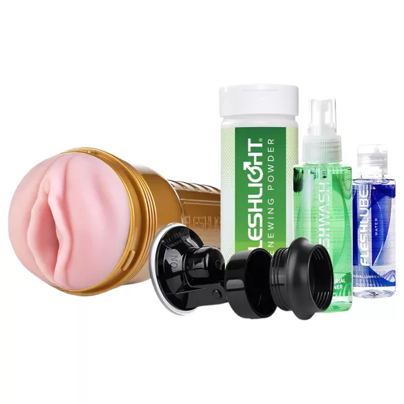Fleshlight - masturbátor set - tréning výdrže - 5 dielov