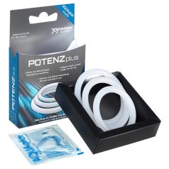 POTENZplus - erekčný krúžok na penis - sada 3 ks