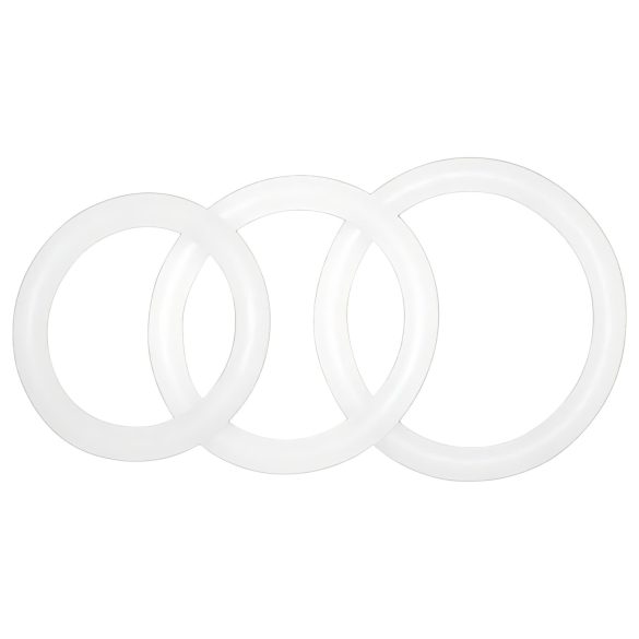 POTENZplus - erekčný krúžok na penis - sada 3 ks