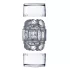 Fleshlight - cestovný masturbátor Quickshot Vantage - priehľadný