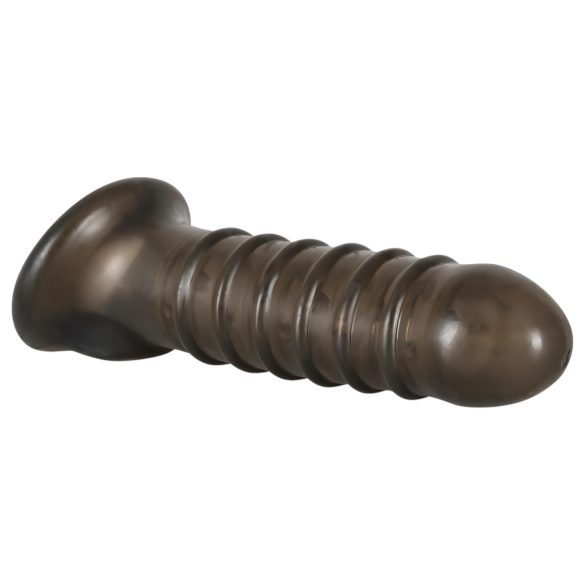 Rebel - návlek na penis s drážkami - sivý