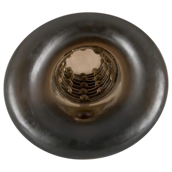 Rebel - návlek na penis s drážkami - sivý