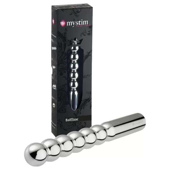 mystim Bal(l)zac - elektro dildo s guľkami