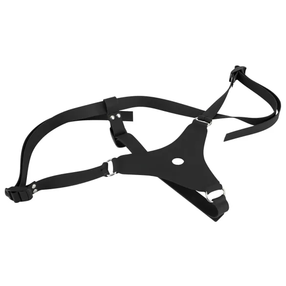 You2Toys - nasadzovací dildo - silikónové - čierne