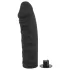 You2Toys - nasadzovací dildo - silikónové - čierne
