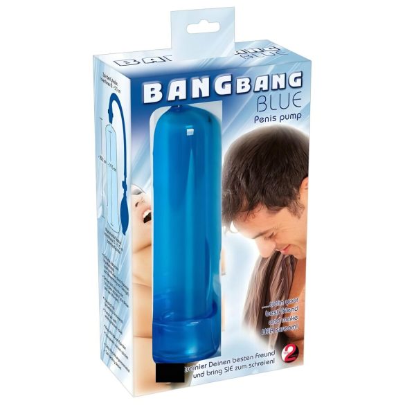 Bang Bang pumpa na penis - modrá