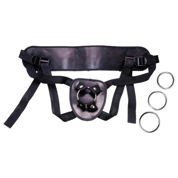 You2Toys - univerzálne postroj na pripínacie dildá - čierny