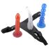 You2Toys - Strapon dildo sada - viacfarebný