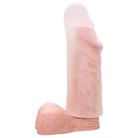 You2Toys - návlek na penis pre zväčšenie - biely