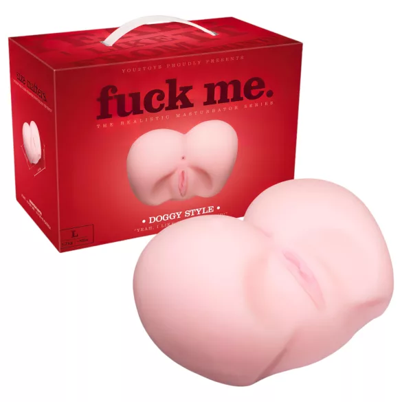 You2Toys - realistický zadoček na sex zozadu - prírodná farba