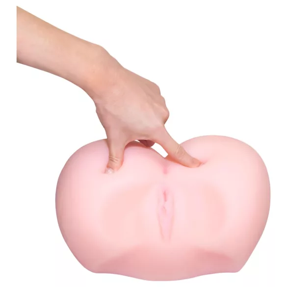 You2Toys - realistický zadoček na sex zozadu - prírodná farba