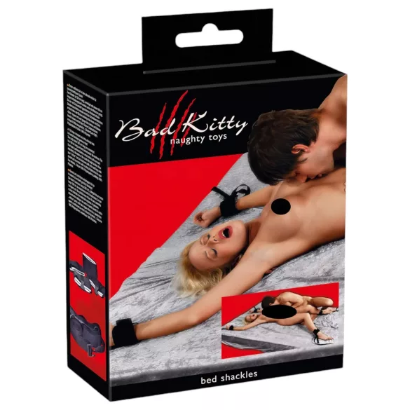 Bad Kitty - putá k posteli - nastaviteľné popruhy