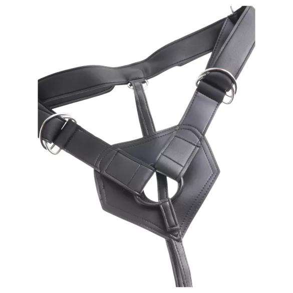 King Cock - pripínací dildo - realistický - telová farba - 20 cm