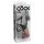 King Cock 12 - pripínacie dildo s postrojom (30 cm)