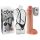 King Cock Strap-on 11 - Odháčkovateľný strap-on dutý dildo (28cm)