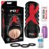 PDX Elite Air-Tight Pussy - manuálna sacia umelá vagína (prírodná)