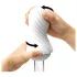 TENGA Flex - masturbátor - biely
