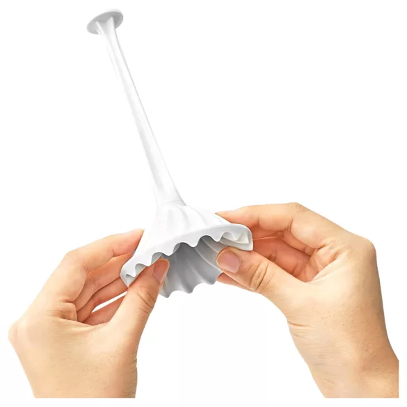 TENGA Flex - masturbátor - biely
