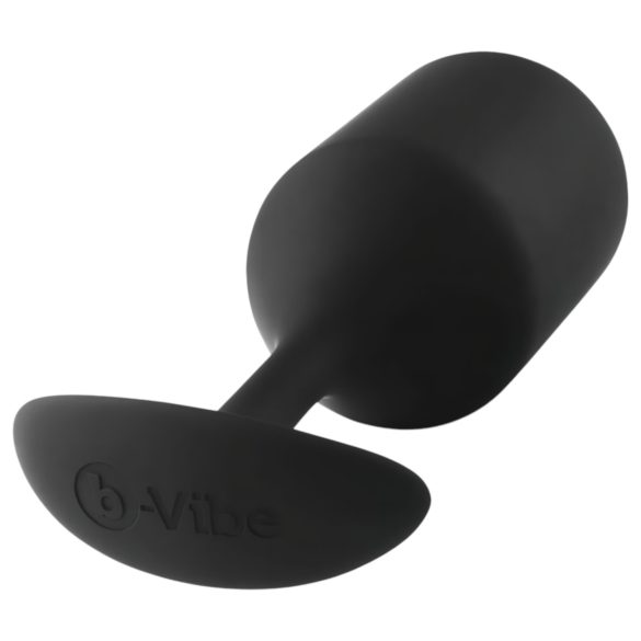 b-vibe - análny kolík s dvoma guľôčkami - 257g čierny
