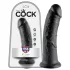 King Cock 8 dildo (20 cm, čierny)