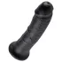 King Cock 8 dildo (20 cm, čierny)