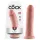 King Cock - realistický dildo - 20 cm - telová farba