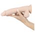 Nature Skin - prísavný realistický dildo - prirodný (stredný)