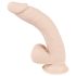 Nature Skin - prísavný realistický dildo - prirodný (stredný)