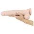 Nature Skin - prísavkové, realistické dildo - prírodné (veľké)